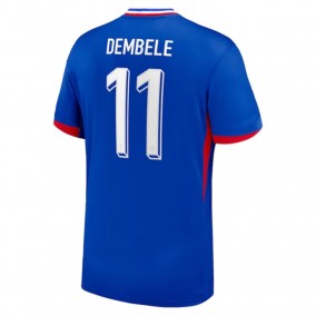 Frankrike Dembele 11 EM Hjemmedrakt 2024